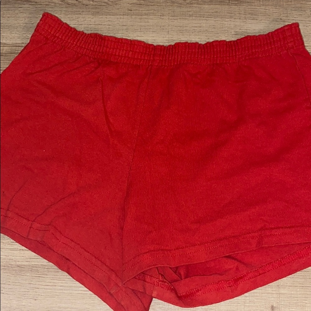 Soffe Red Georgia Bulldogs Cheer Shorts
